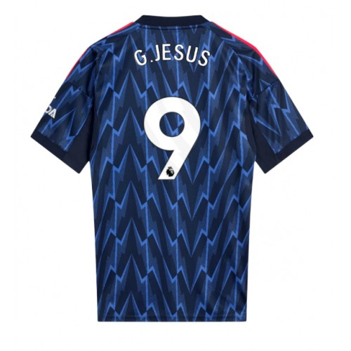 Stroje piłkarskie Arsenal Gabriel Jesus #9 Koszulka Wyjazdowej 2025-26 Krótki Rękaw
